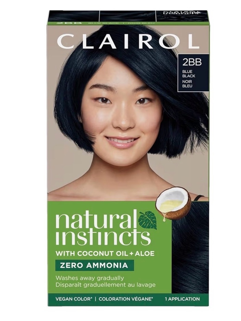 Natural Instincts Hair Color - 2BB Blue Black